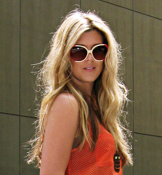 maegan+vintage sunglasses+long blonde hair
