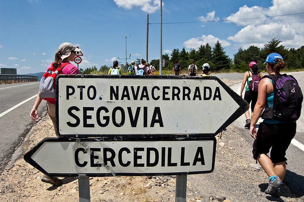 Camino de Santiago: Etapa de Manzanares el Real a Cercedilla