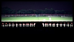 Day 45: Grandstand at Night.