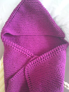 Ravelry: Hooded Baby Wrap pattern by Lion Brand Yarn
