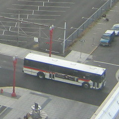 TriMet bus headed down 3rd Ave