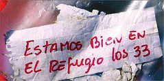 mensaje de los mineros en copiapó -Chile