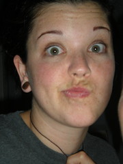 Sarah Intern goofy face