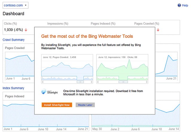 New Bing Webmaster Tools