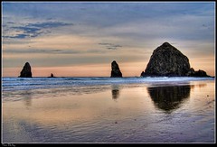Reflections of Cannon Beach