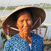 Vietnamese lady Perfume River - Hue