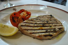 Roasted Tuna Steak - The Grill, Grossi Florentino AUD35 main, pre-theatre dinner