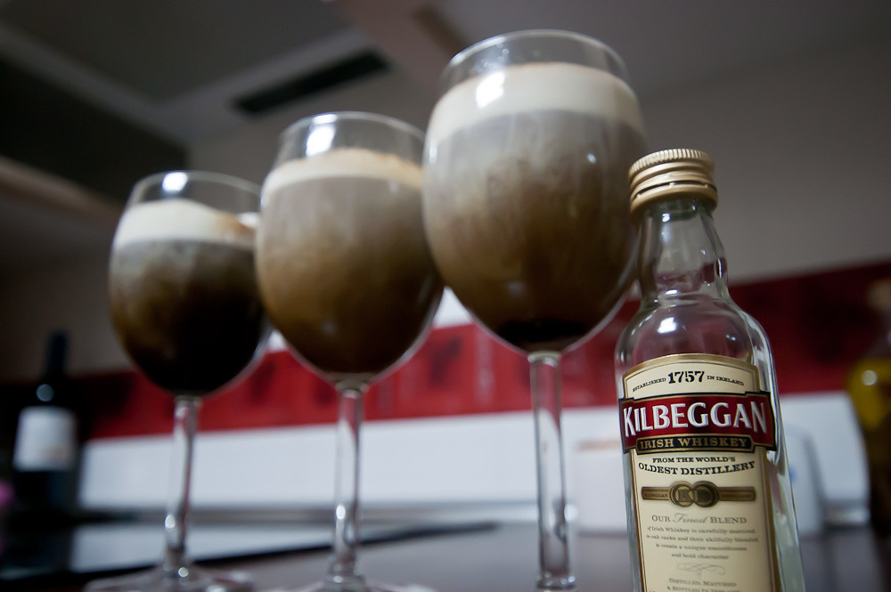 55/365 Café Irlandes con whiskey de Killbeggan