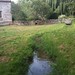 Small brook at Swinbrook Village