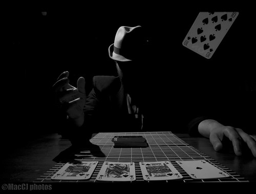 Playing Cards B&W