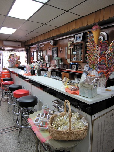 Dunmore Candy Kitchen Ice Cream Counter