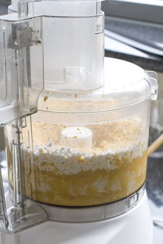 Peanut Butter Frosting in Food Processor