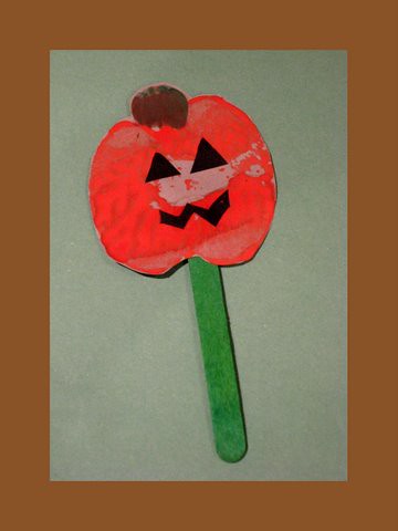 pumpkin bookmark