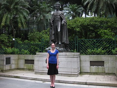 Amy with King George VI