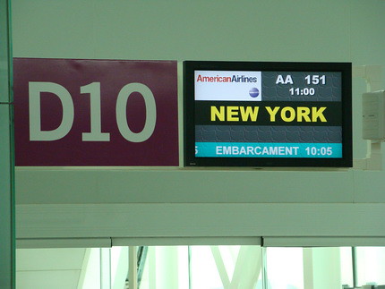 Aeroport Barcelona - AA 151 - New York