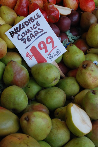 Pike Place Market - pears
