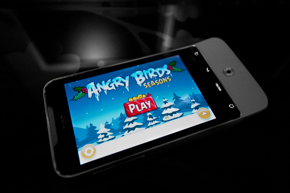 92/365 Angry Birds edición de Navidad