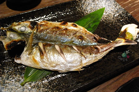 鹽烤竹筴魚