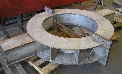 58" Floating Rings for High Temperatures of up to 1200°F for a Polypropylene Plant