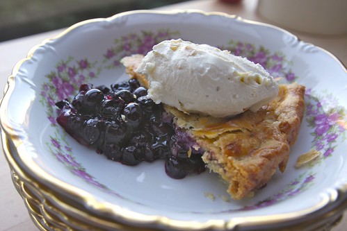 mmmm blueberry pie!