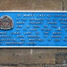 Information sign for St. Mary's Gate, Gloucester