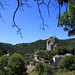 Saint Nectaire et le Puy de Chateauneuf derrière le clocher • <a style="font-size:0.8em;" href="http://www.flickr.com/photos/53131727@N04/4920825113/" target="_blank">View on Flickr</a>