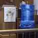Lectern - decorated for Baptism