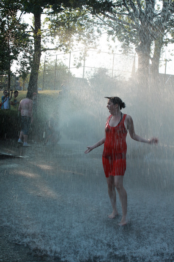 Fire hydrant shenanigans in Strathcona