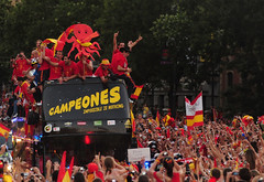 España y su desfile de campeones