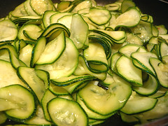 Sauteed zucchini