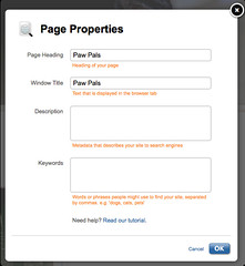 page-properties