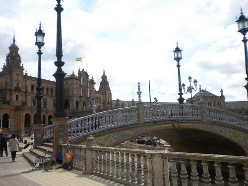 Puente en la Plaza España Foto 3