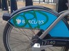 Cycle hire graffiti