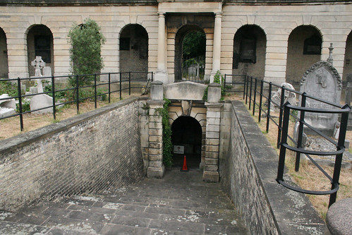 Entrance to the catacombs
