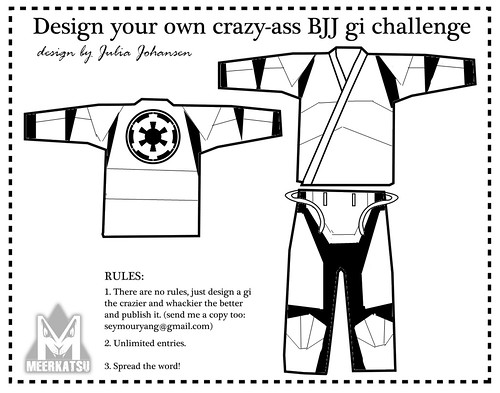 The design-your-own crazy-ass BJJ gi contest