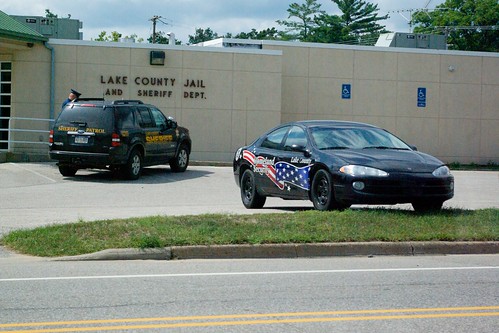 The Lake County Homeland Security vehicle