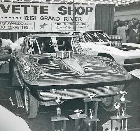 Vette Shop display 1967 Autorama