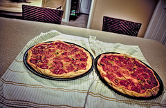 Homemade Pizza HDR