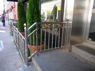 Type of railings you see in Queens, in Manhattan