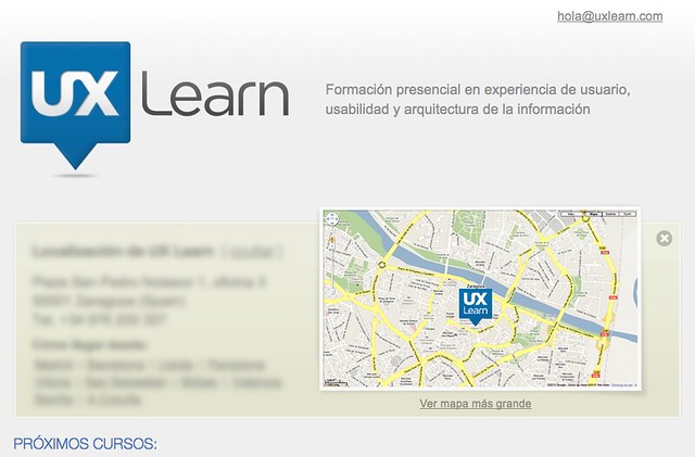Sitio web de UX Learn