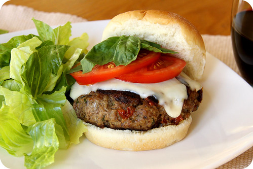 And then I do the dishes: Margherita Burgers Recipe and a Review to Come