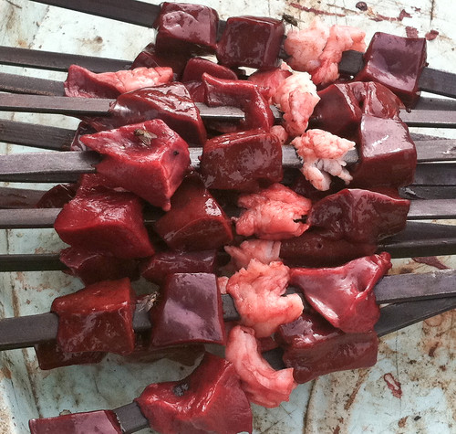 Yummy Liver Kebabs