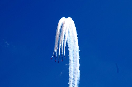 Red Arrows at Silverstone