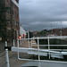 Lock gates at Gloucester Docks