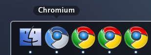 Tre Chrome e un Chromium