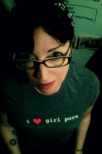 Pic: thanks for the t-shirt @hotmovies4her (my friday night blogger uniform)