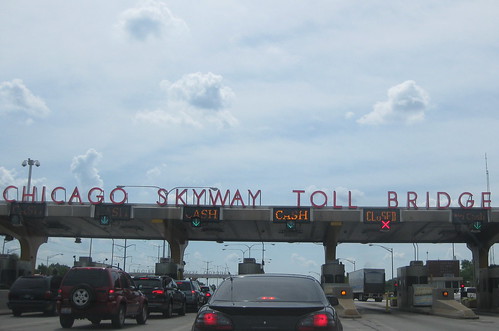 Chicago Skyway toll bridge