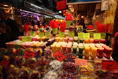 Boqueria Juices • <a style="font-size:0.8em;" href="http://www.flickr.com/photos/88567795@N00/4980936233/" target="_blank">View on Flickr</a>