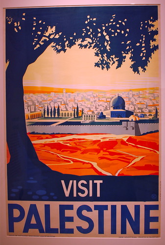 Visit Palestine travel poster