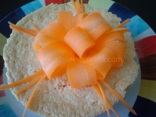 Cheesecake de zanahoria